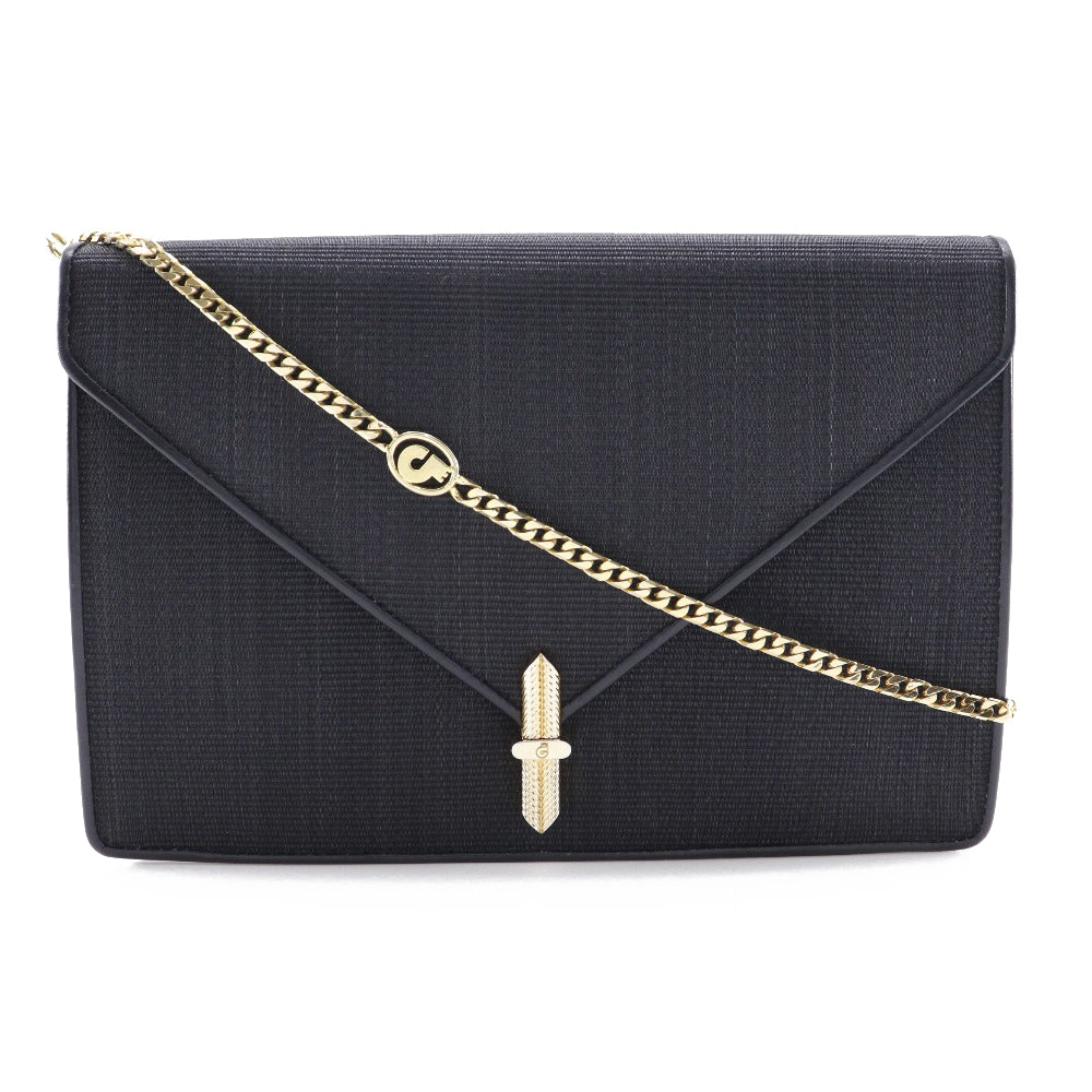 Horsehair Leather Clutch Bag 2WAY Shoulder