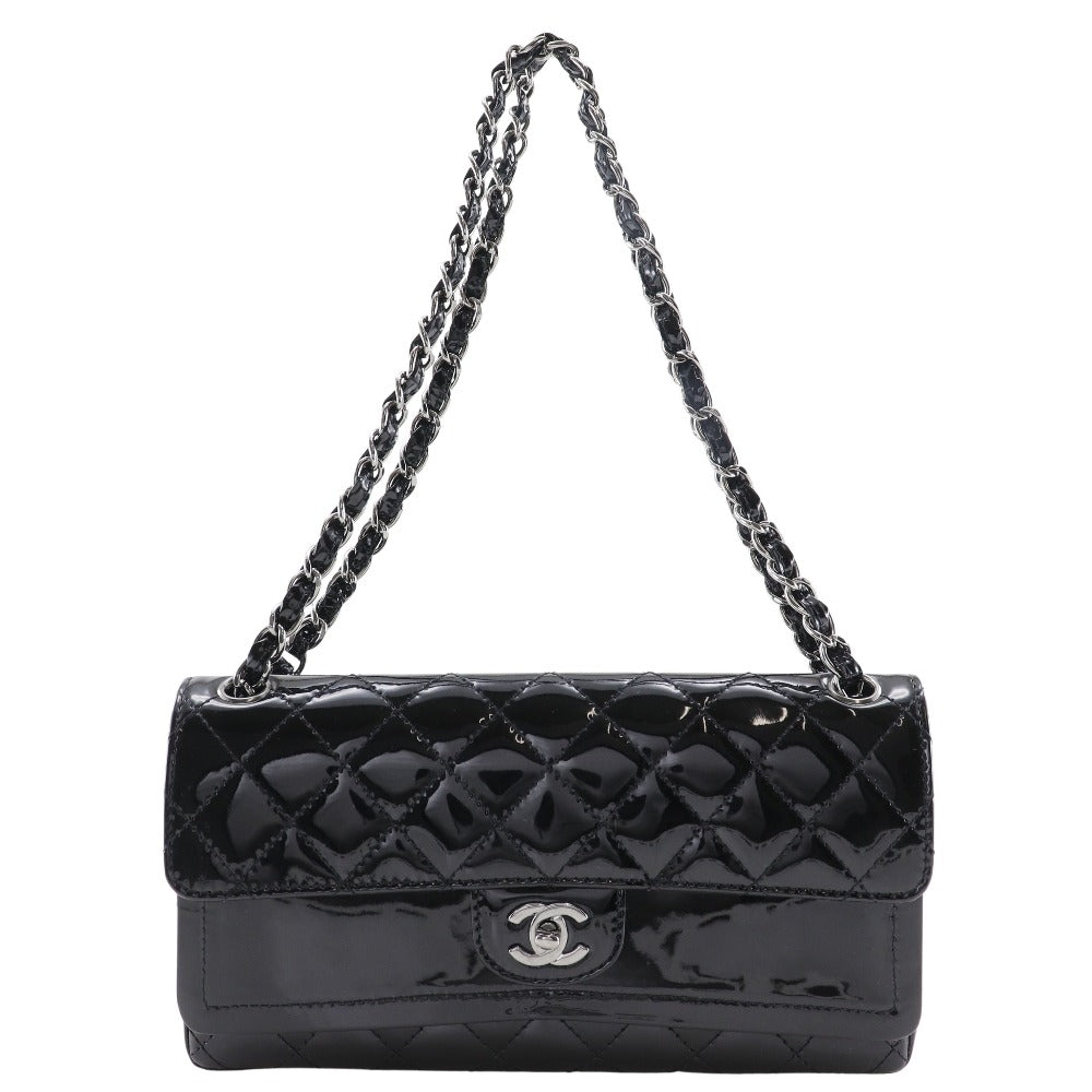 Chanel Patent Leather Chain Shoulder Bag