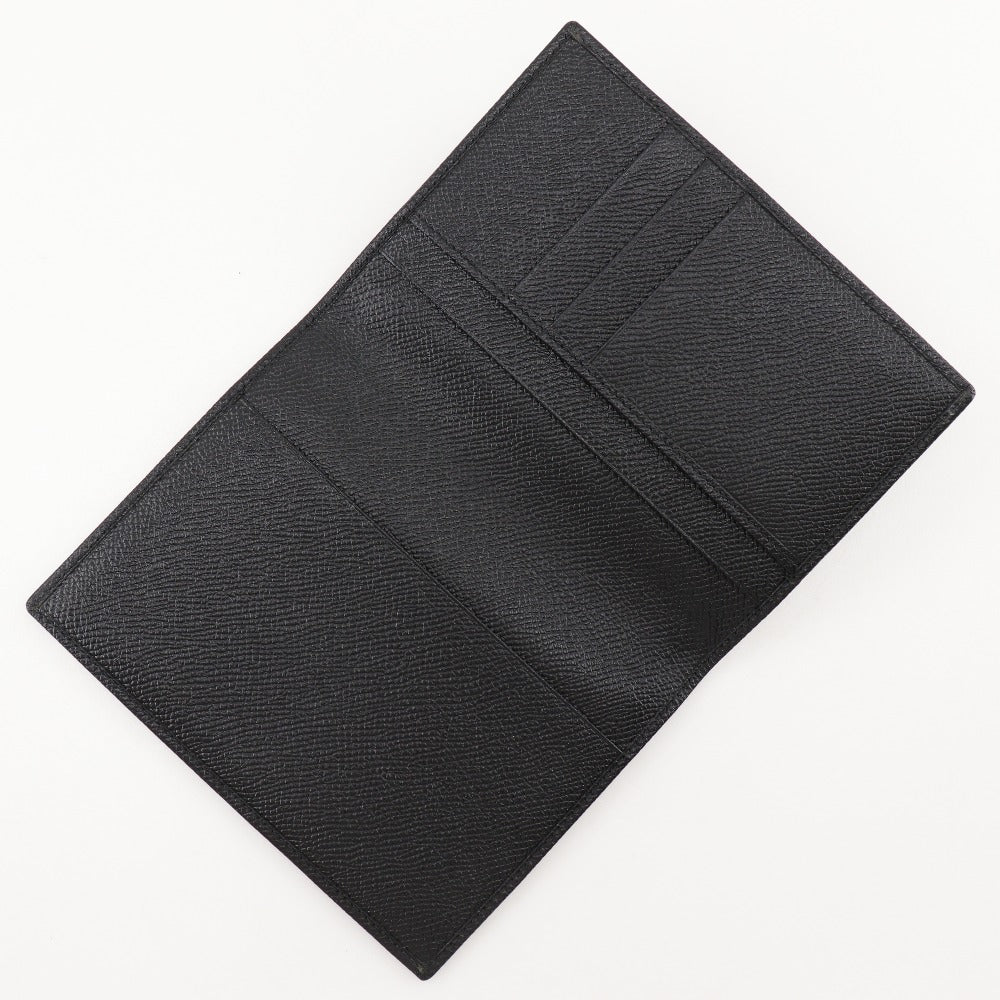 Bvlgari Leather Notebook Cover Black