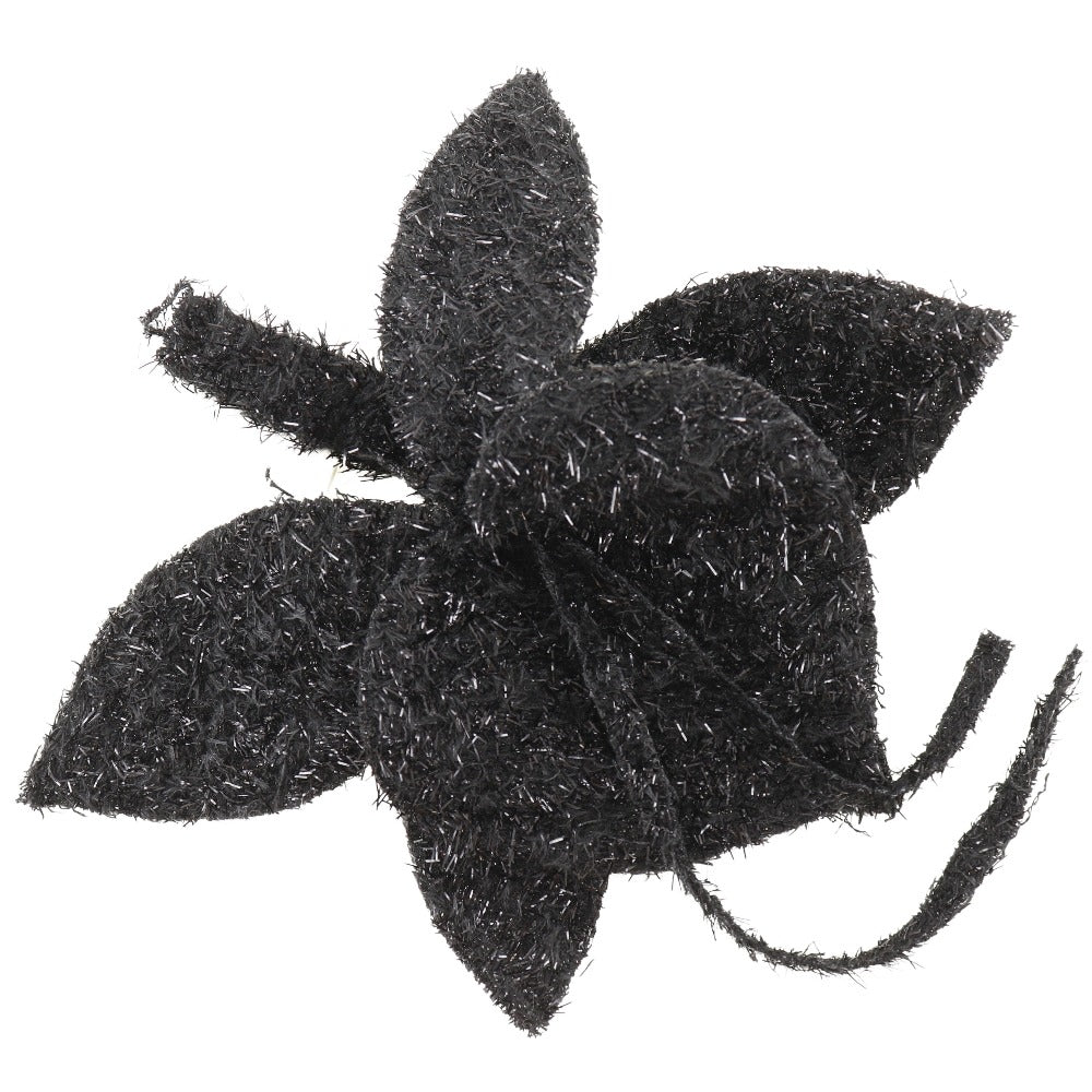 Armani Wool Polyester Flower Brooch