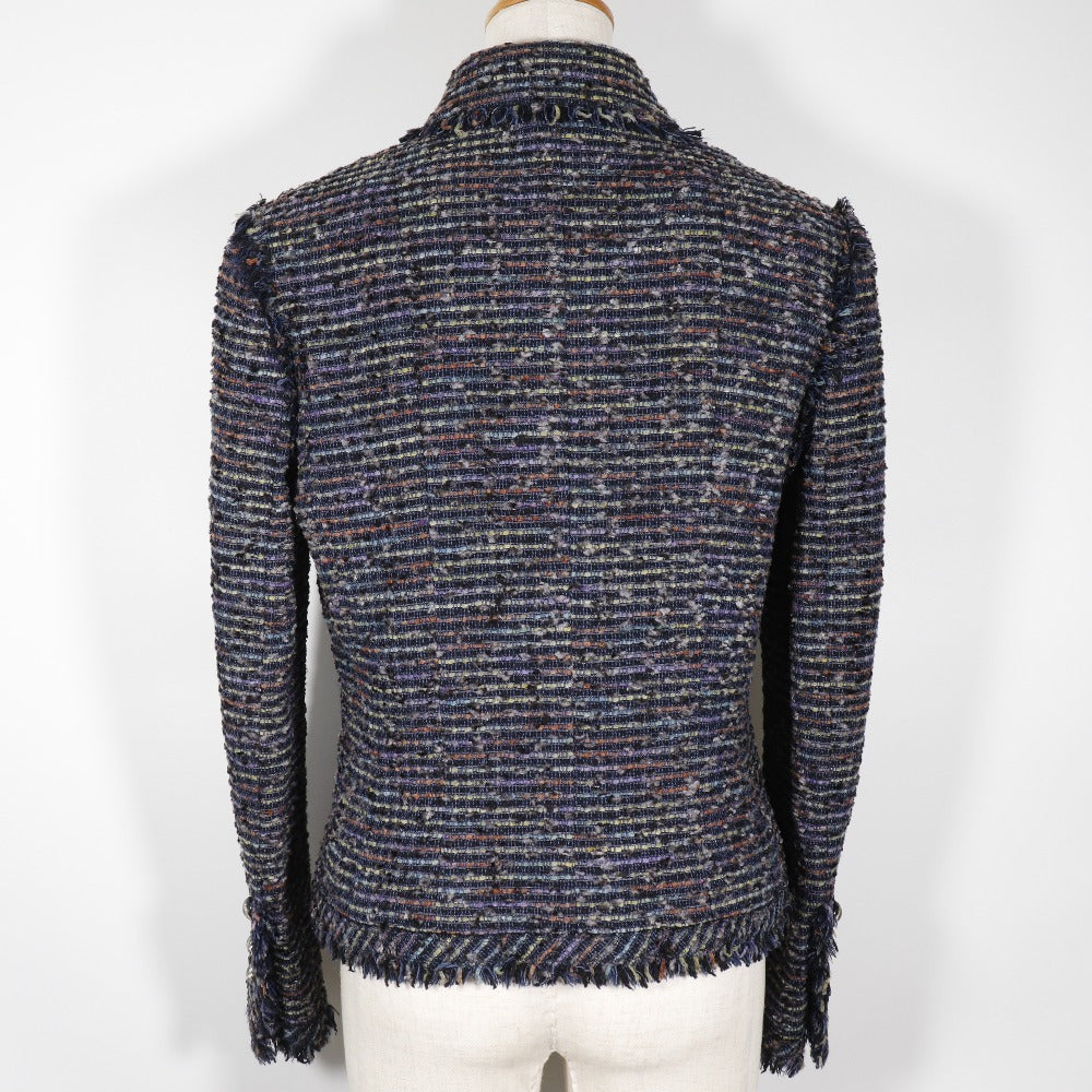 Chanel Tweed Star Button Tailored Jacket