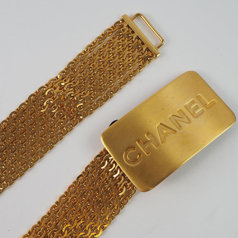 Chanel Gold Plated Chain Belt A07689