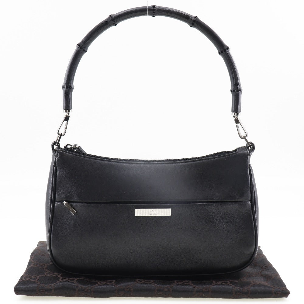 Gucci Bamboo Shoulder Bag 001.3865 Black