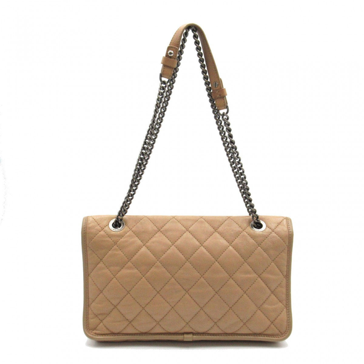 CC Quilted Leather French Riviera Flap Bag