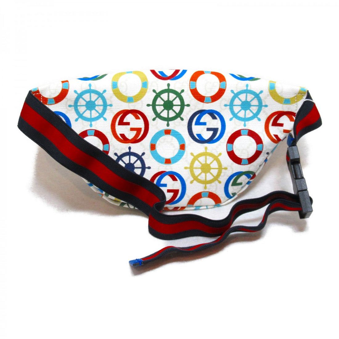 Children's GG Sea Print Belt Bag 502000