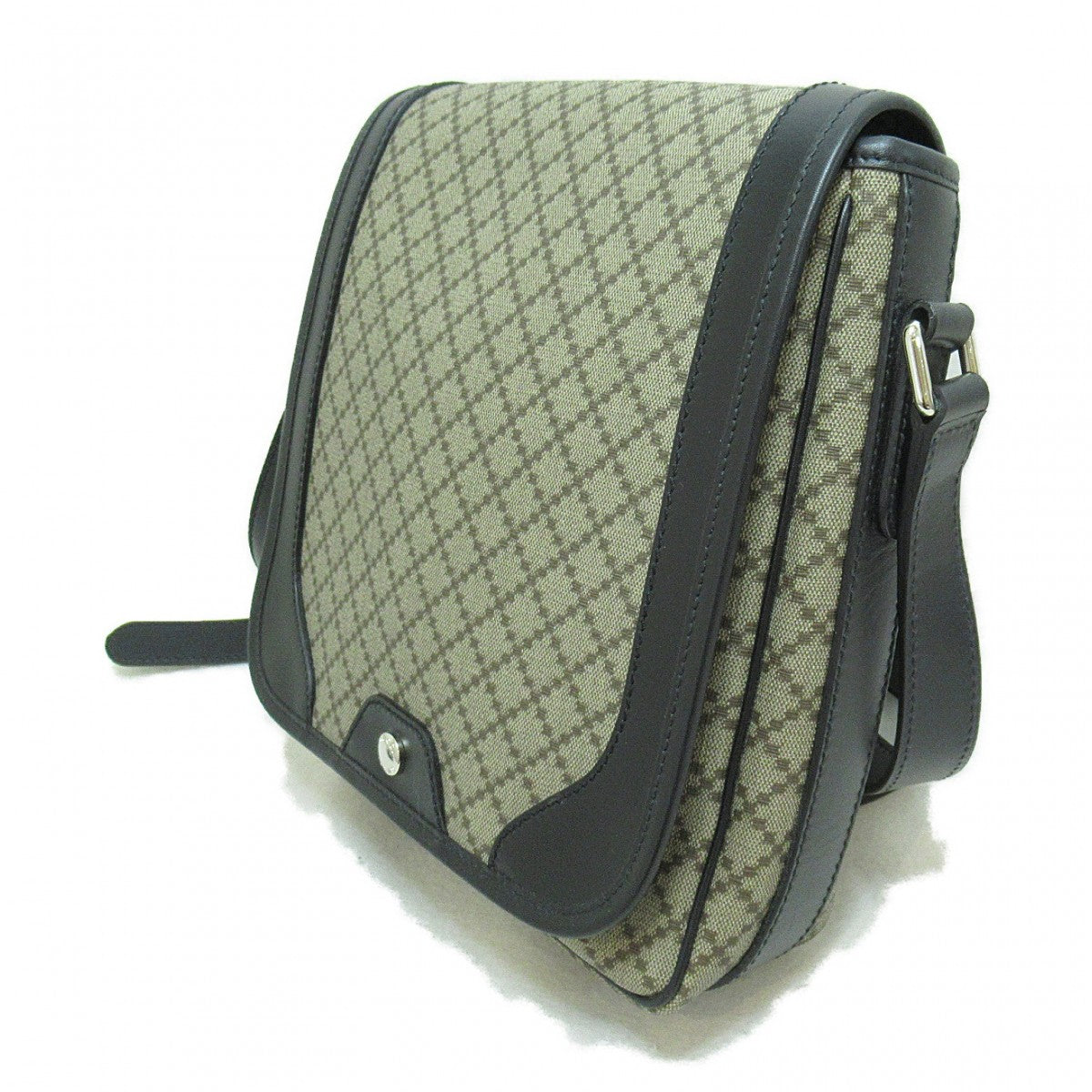 Gucci Diamante Canvas Crossbody Bag Canvas Crossbody Bag 295679 in Excellent condition