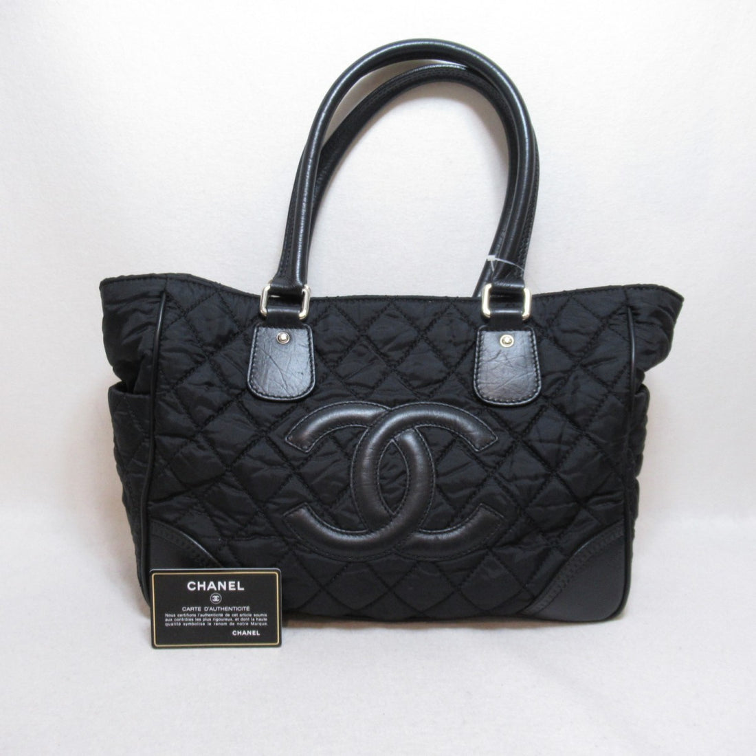 CC Quilted Nylon Tote Bag