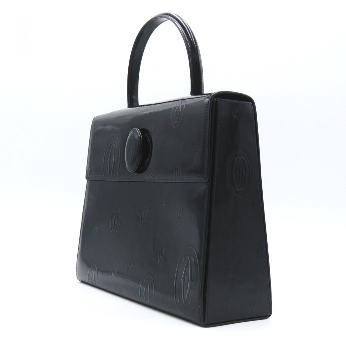 Patent Leather Happy Birthday Handle Bag