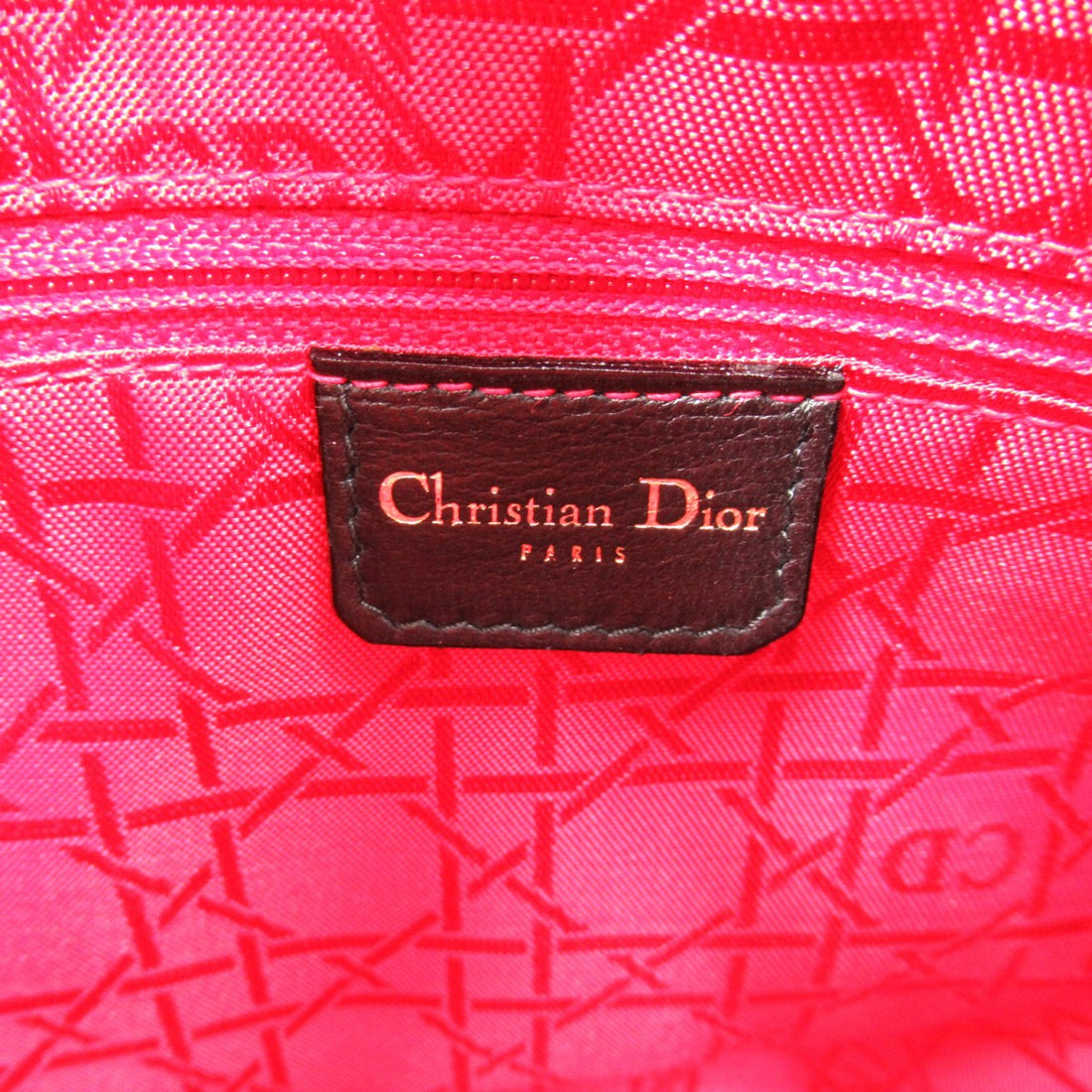 Large Cannage Leather Lady Dior