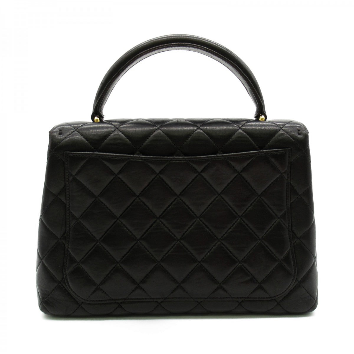 CC Quilted Leather Kelly Handbag
