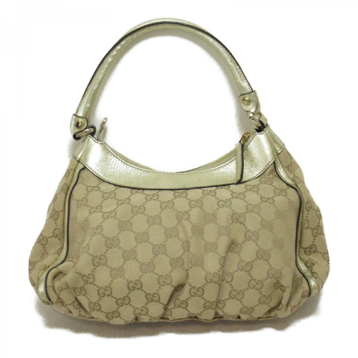 Gucci GG Canvas Abbey D-Ring Shoulder Bag Canvas Shoulder Bag 190525 in Excellent condition
