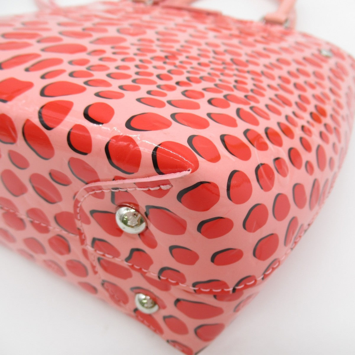 Louis Vuitton Limited Edition Alma BB Jungle Palm Dots in Sugar Pink &  Poppy Vernis - SOLD