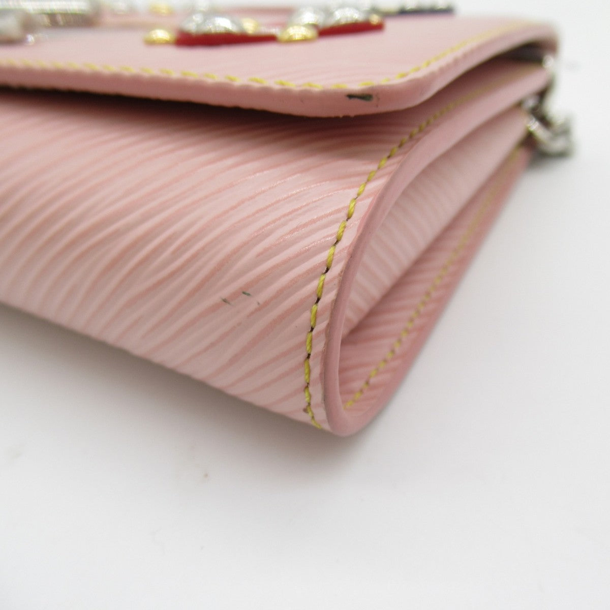 Louis Vuitton Epi Mechanical Flowers Twist PM M62462 Pink Leather