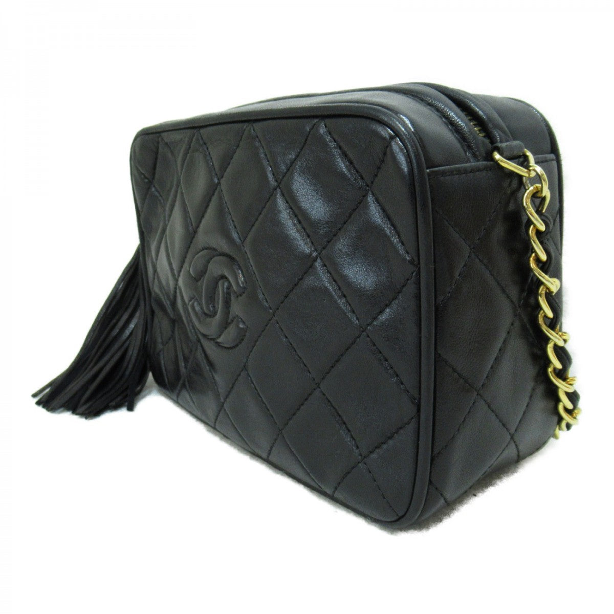 CC Quilted Leather Camera Bag