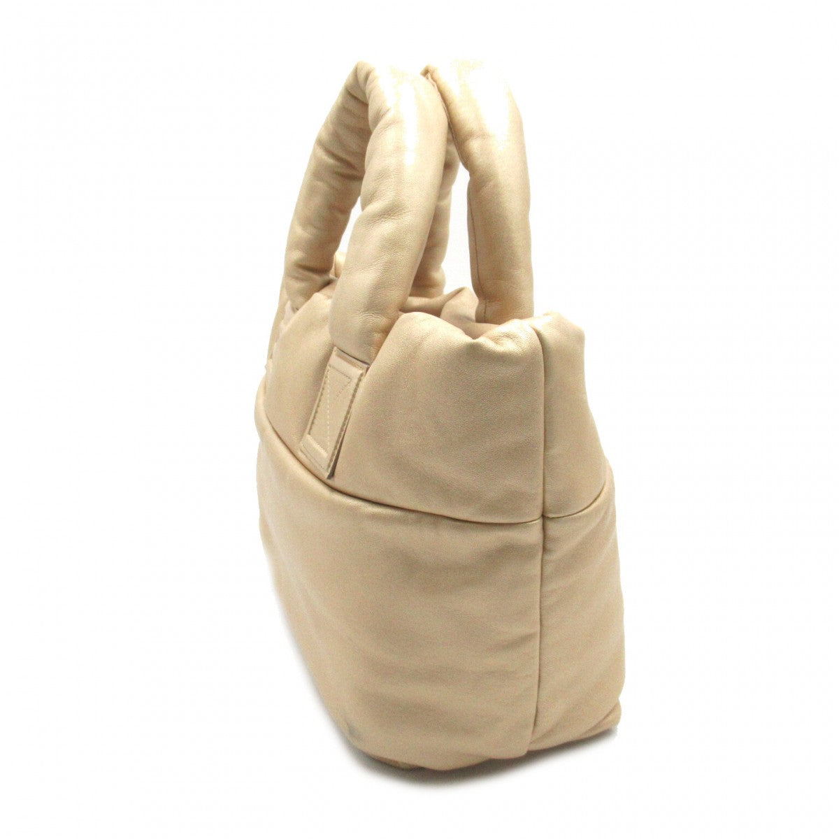 Leather Coco Cocoon Tote Bag