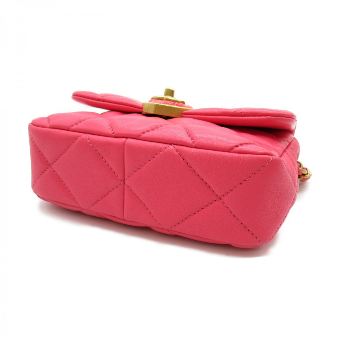 CC Quilted Leather Mini Flap Bag AS3979 B10682 NN272