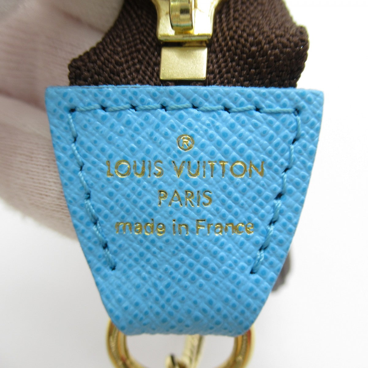 Louis Vuitton Vivienne Mini Pochette Accessoires Monogram Blue M81637