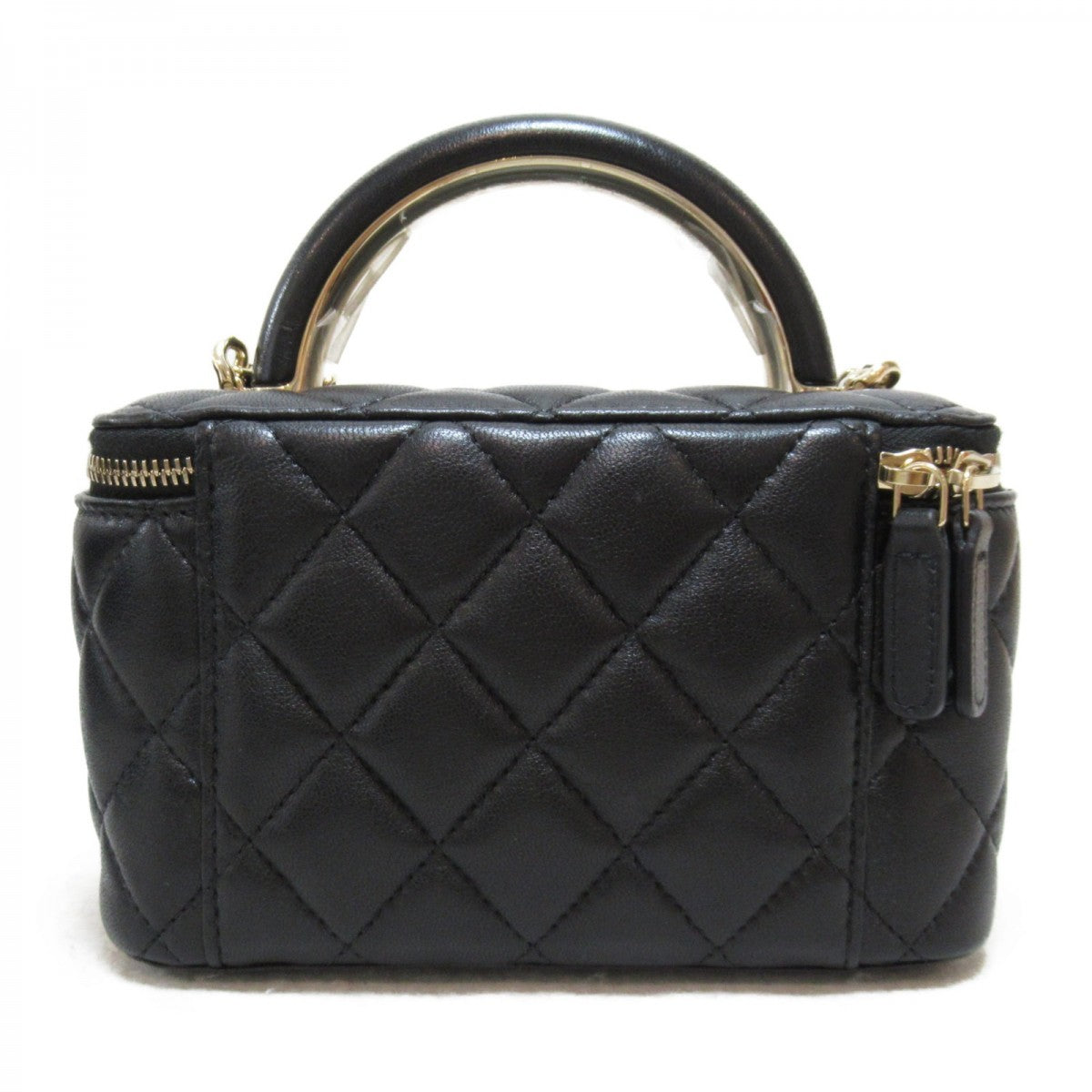 CC Quilted Leather Vanity Case AP2199