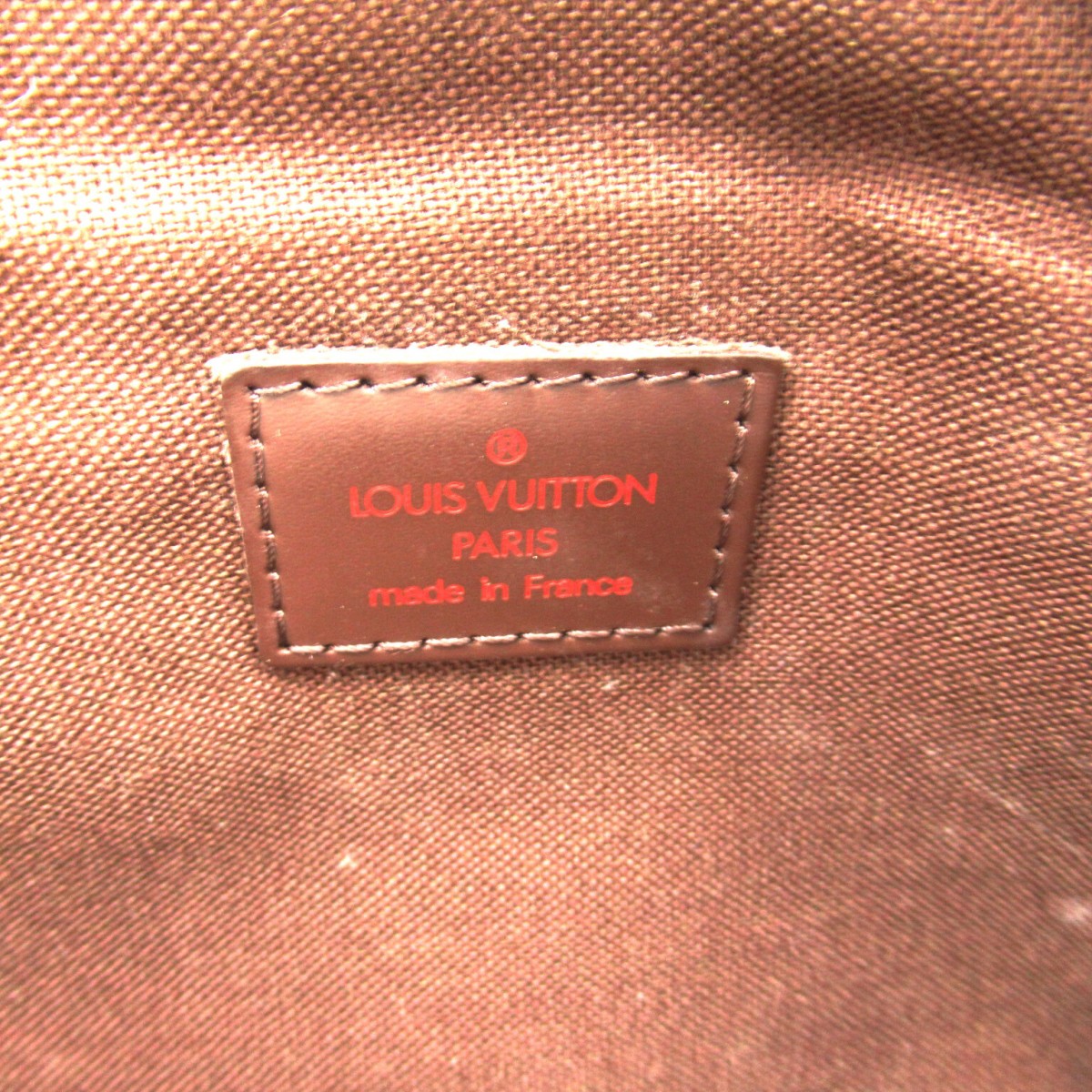 Louis Vuitton Brown Canvas Damier Ebene Merville belt bag Louis Vuitton