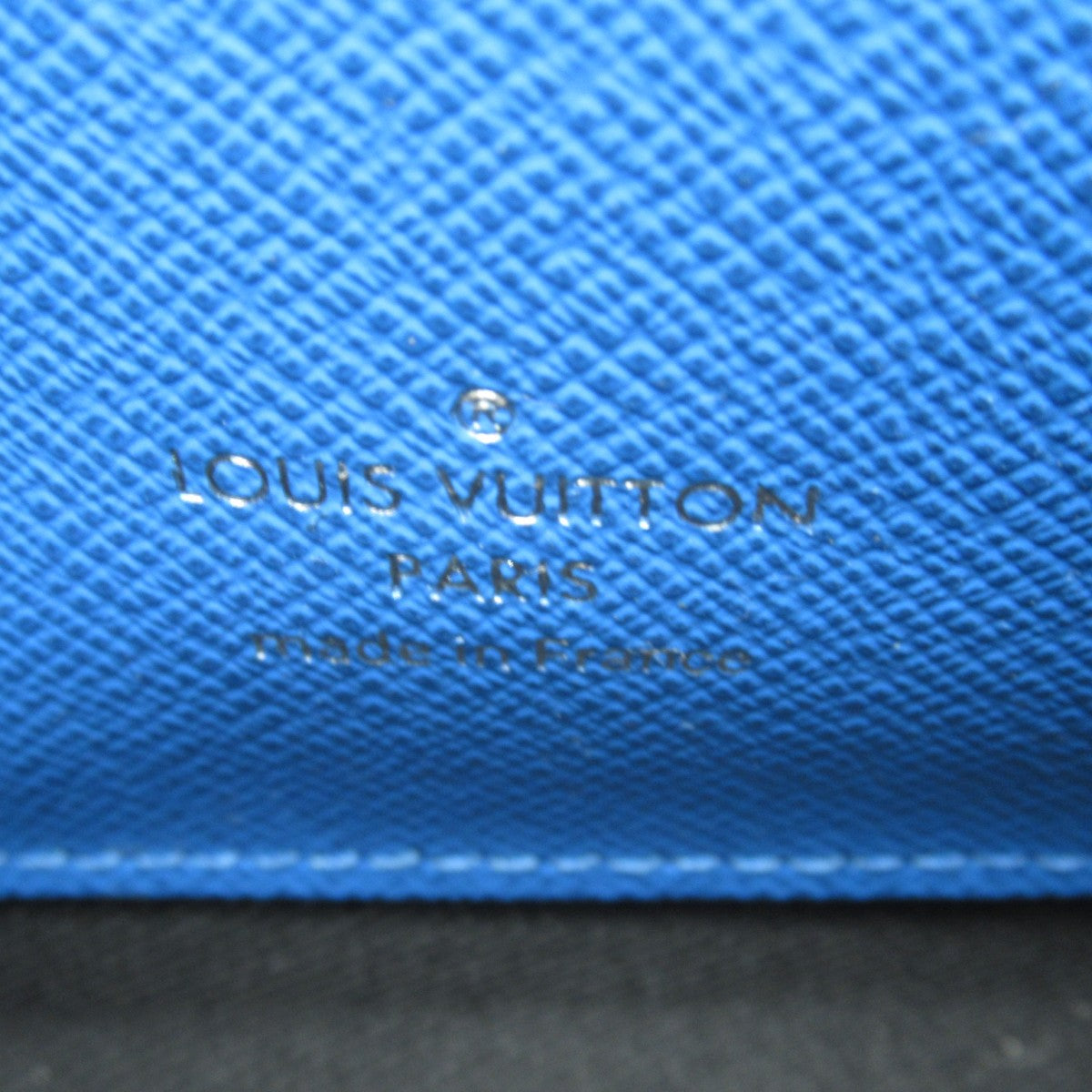 LOUIS VUITTON N60414 Giant Wearable wallet Shoulder Bag Blue Damier  Grafit