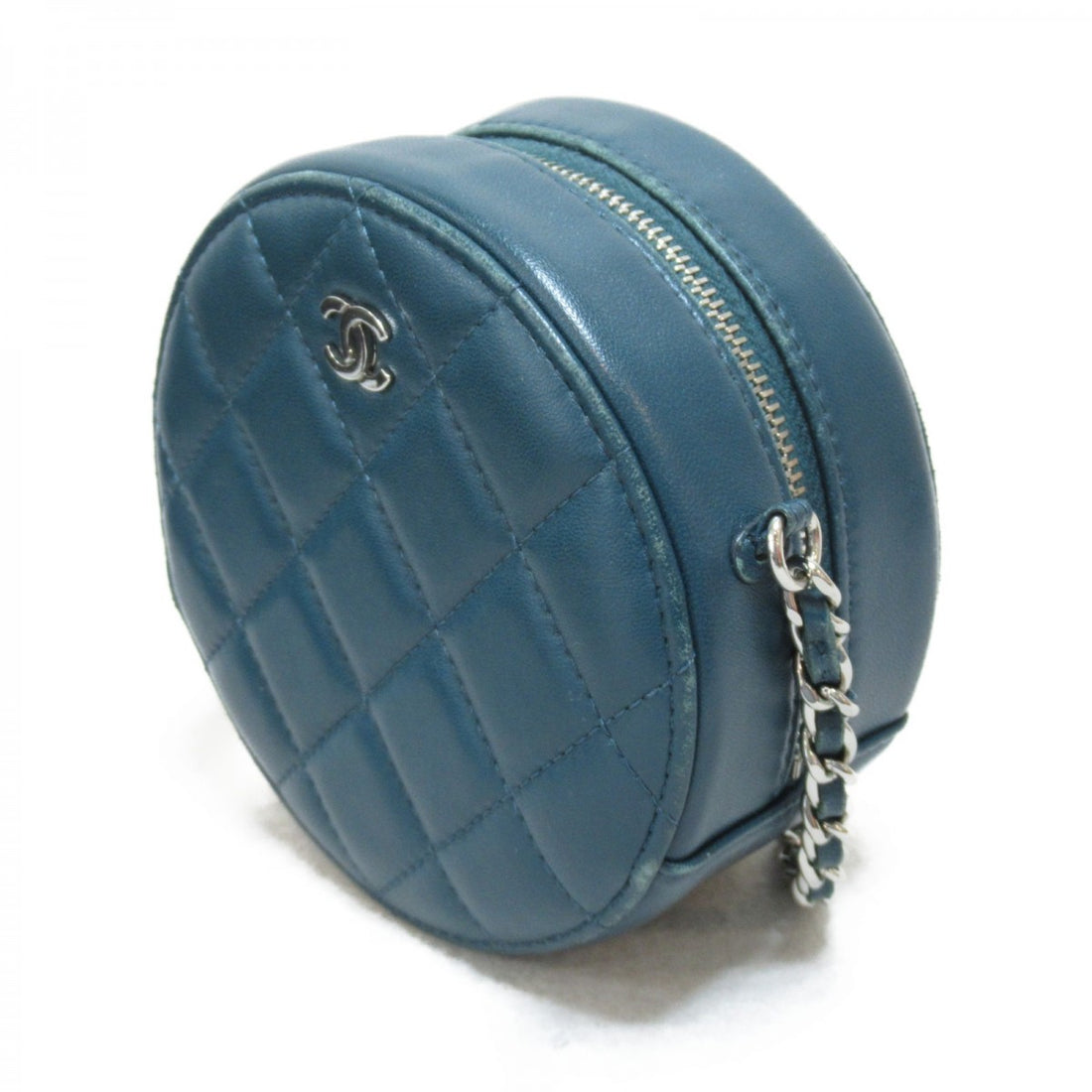 Round As Earth Quilted Crossbody Bag