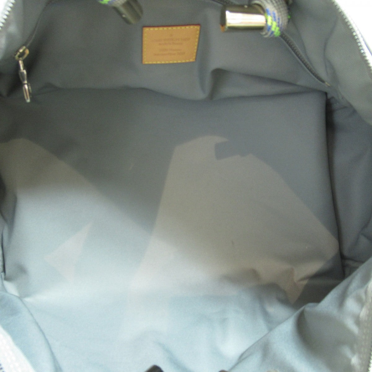 Louis Vuitton Monogram Titanium Keepall 50 Bandouliere M43886 Grey Cloth  ref.949464 - Joli Closet