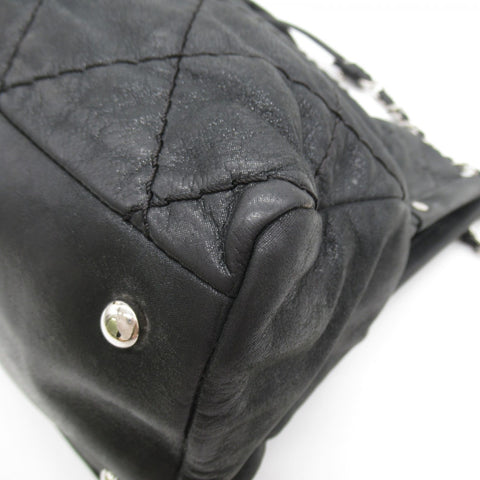 CC Quilted Leather Sea Hit Shoulder Bag