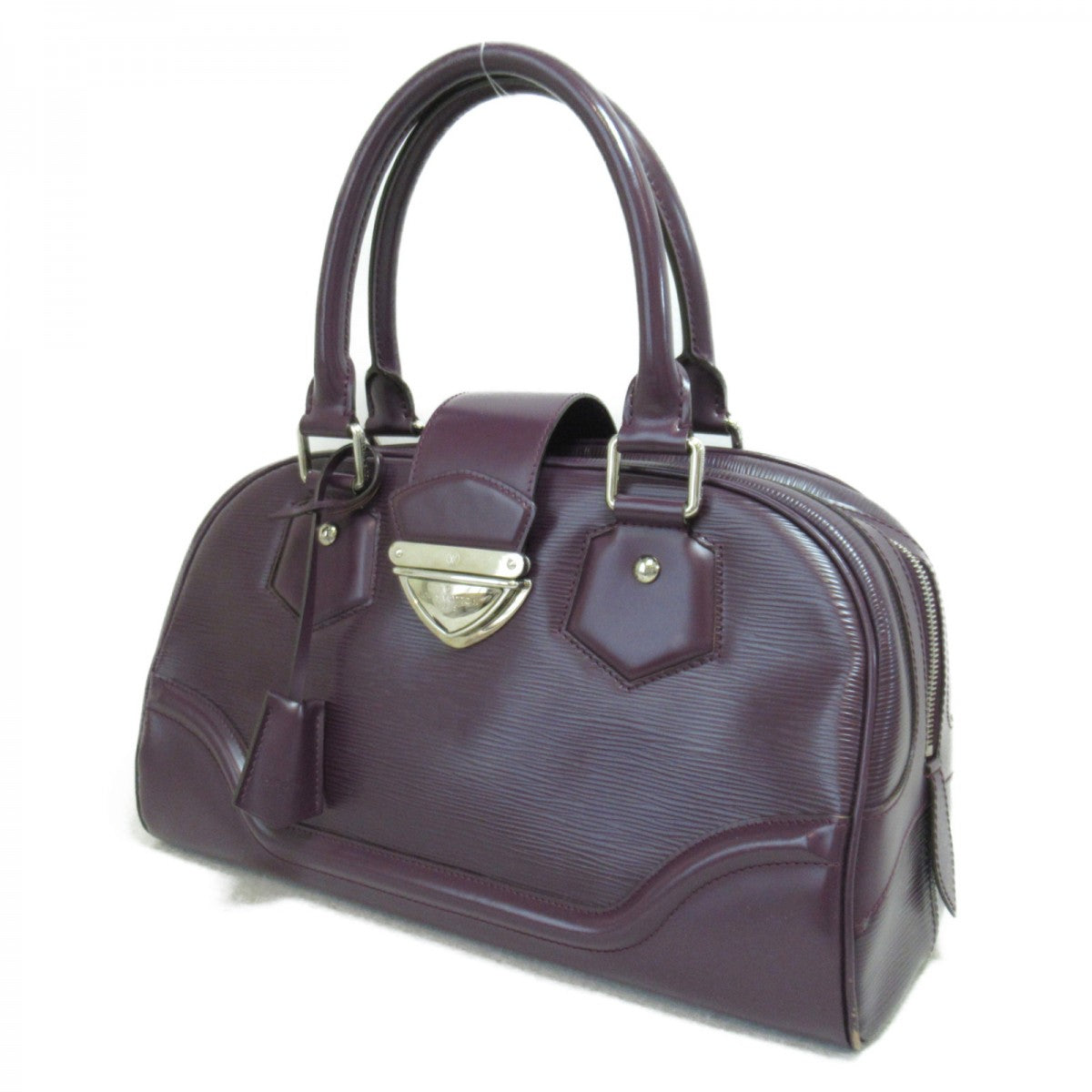 Louis Vuitton Epi Bowling Montaigne Leather Handbag M5931K in Good condition