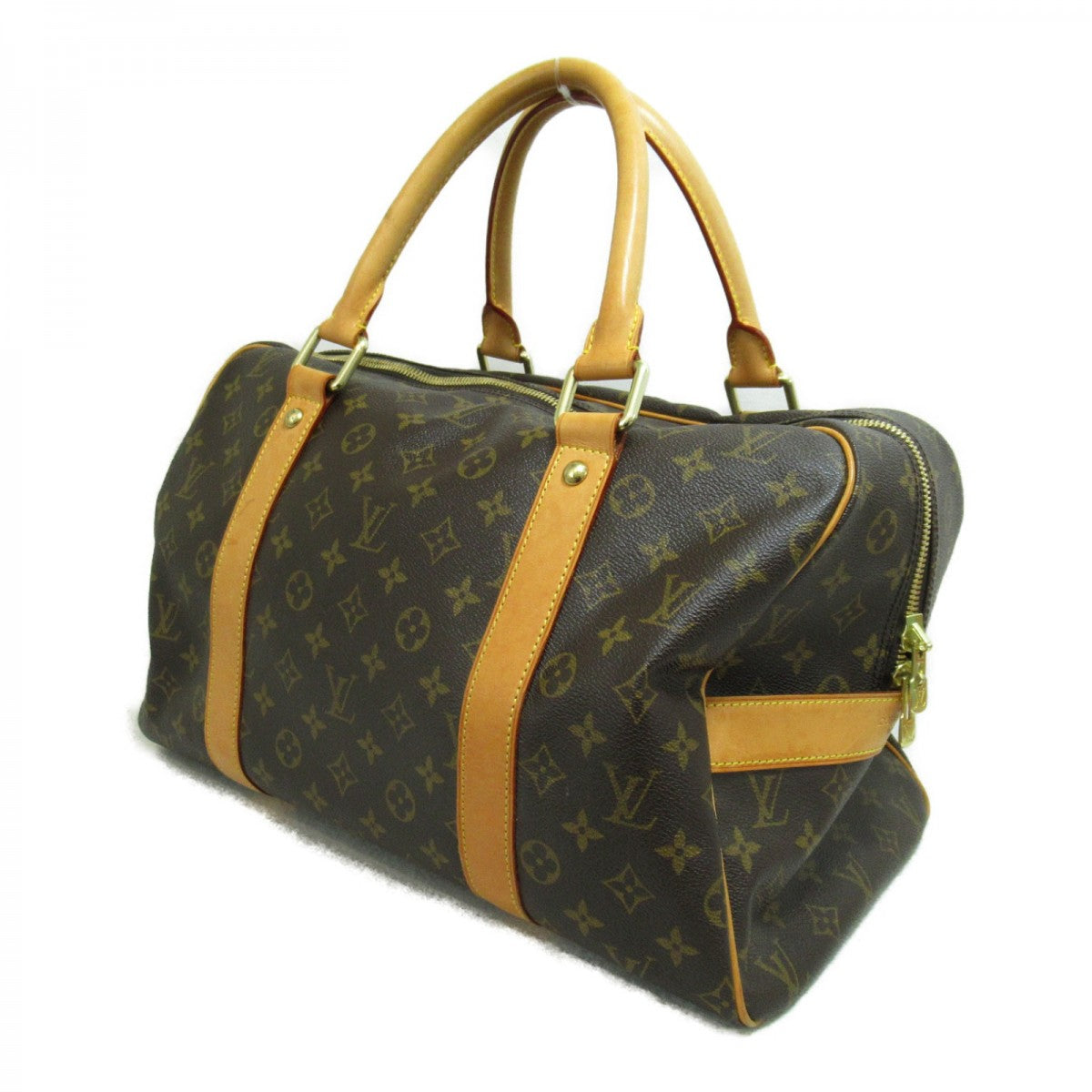 Louis Vuitton Monogram Carry All Hand Bag Boston Bag M40074