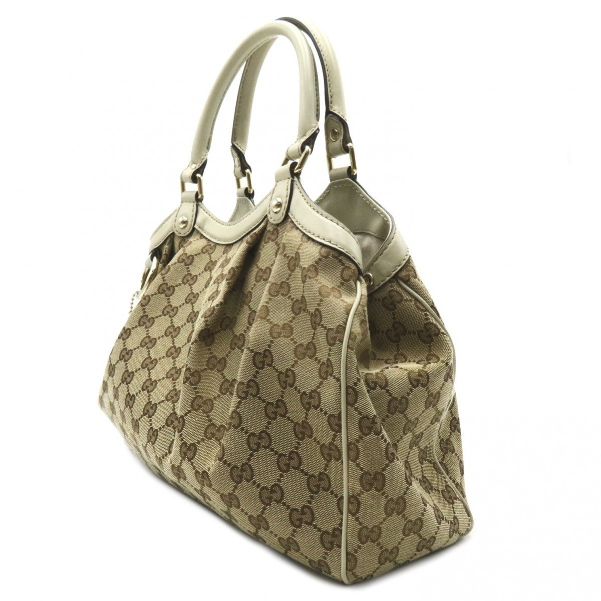 GG Canvas Sukey Handbag 211944 – LuxUness