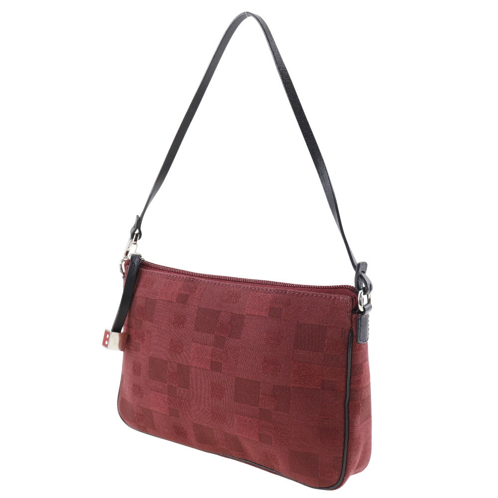 Bally Cotton One-Shoulder Bag Red