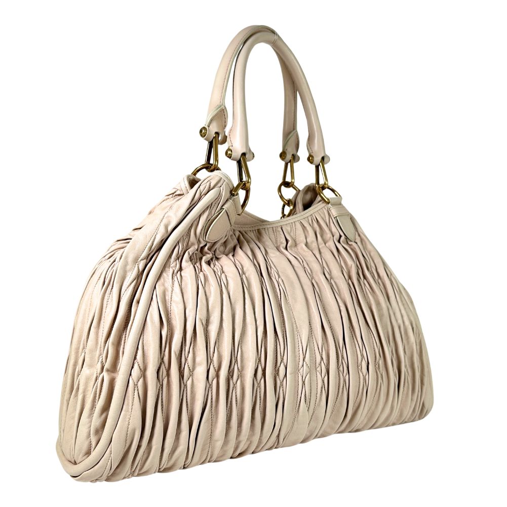 Nappa Wrinkled Caryne Handbag