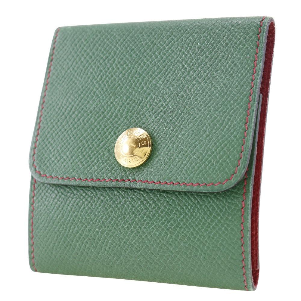 Hermes Leather Aladif Coin Case