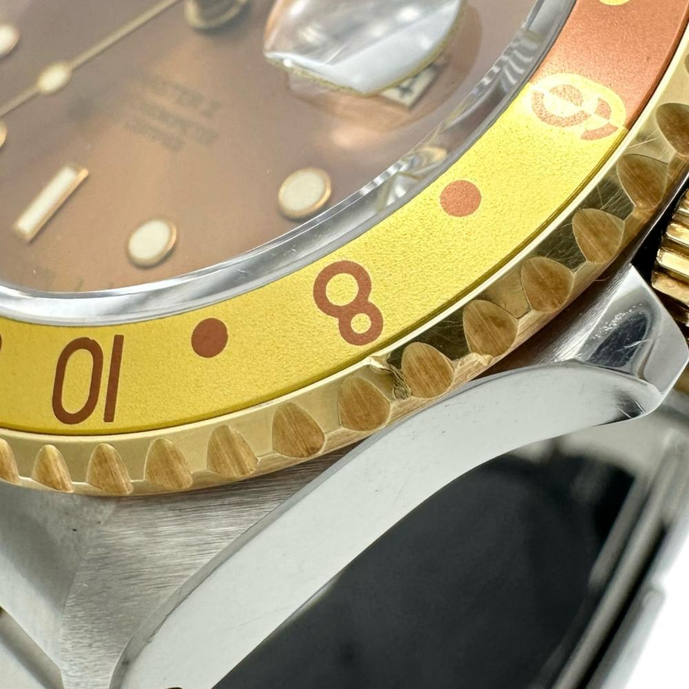 Rolex GMT Master 2 16713 Stainless Steel K18YG