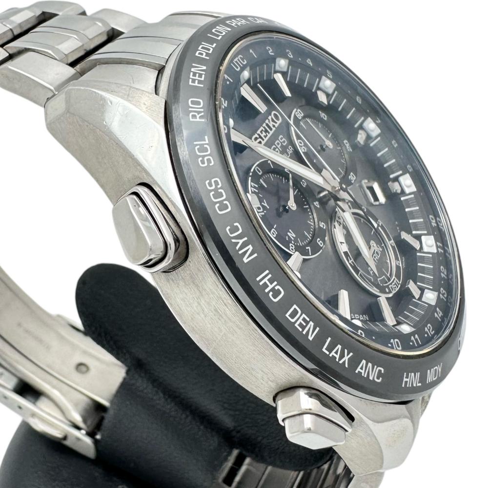 Seiko Astron GPS Solar Titanium Watch SBXB003