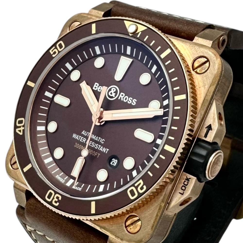 Bell & Ross BR03-92 Diver Brown Bronze Automatic Watch