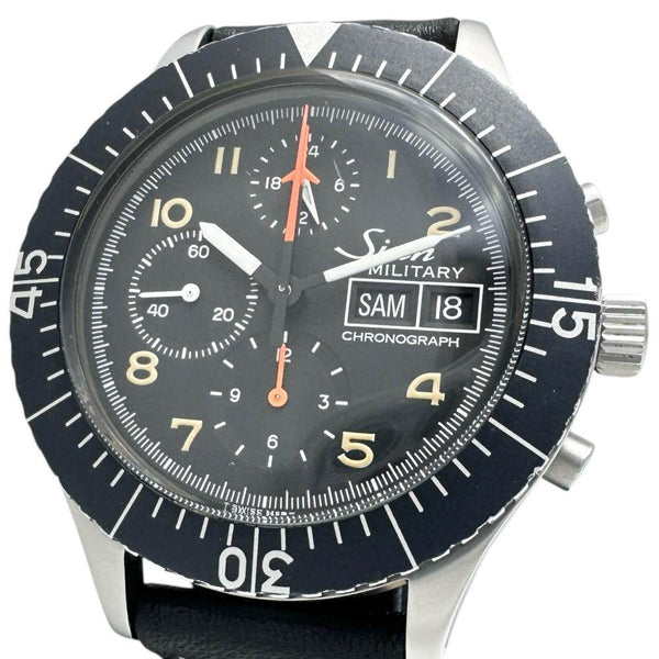 Sinn Military Chronograph Stainless Steel Automatic