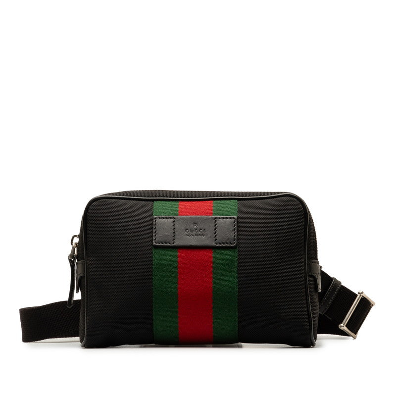 Gucci Techno Web Belt Bag  Canvas Belt Bag 630919 in Excellent condition