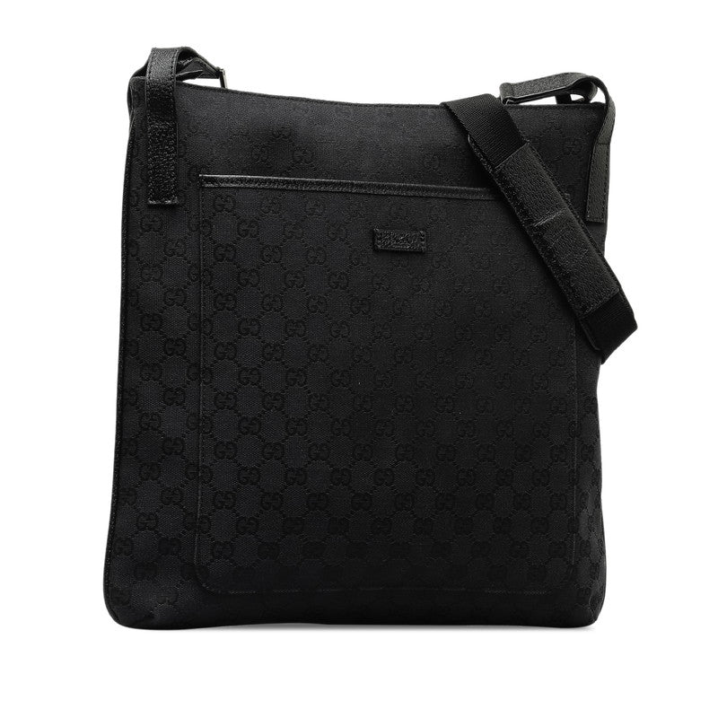 Gucci GG Canvas Crossbody Bag  Canvas Shoulder Bag 122791 in Good condition