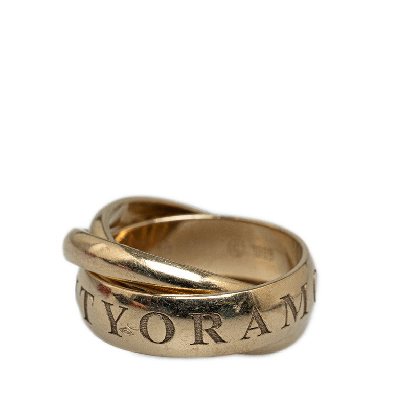 18k Gold Or Amour Et Trinity Ring