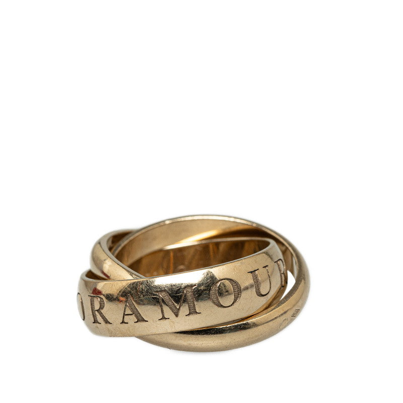 18k Gold Or Amour Et Trinity Ring