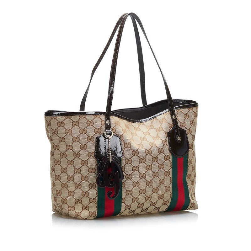 GG Canvas Jolicoeur Tote Bag 211971