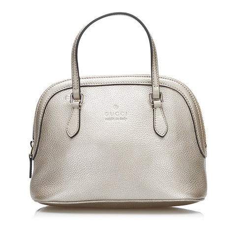 Mini Leather Dome Handbag 341504
