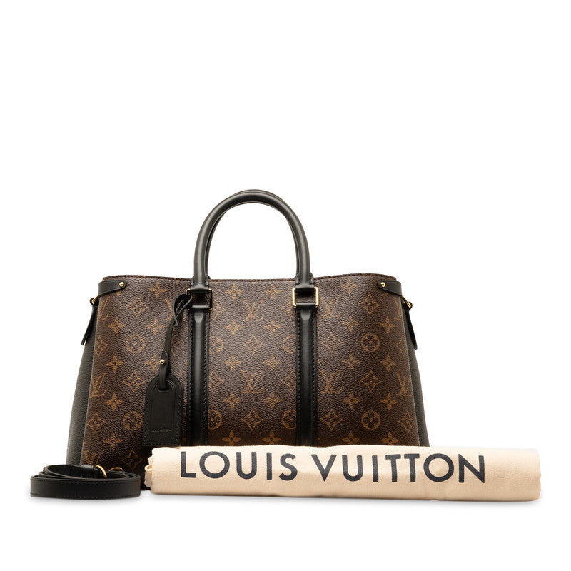 Louis Vuitton Soufflot NV MM Canvas Handbag M44817 in Good condition