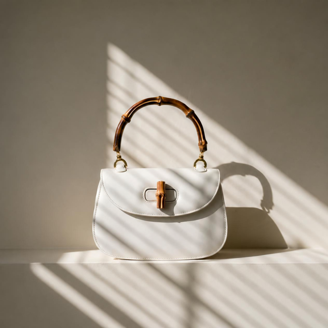 Chloe Woody Mini Canvas Leather 2way Bag