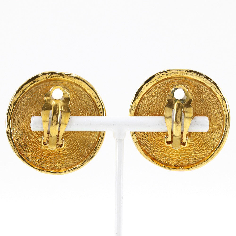 Chanel Gold Plated Earrings