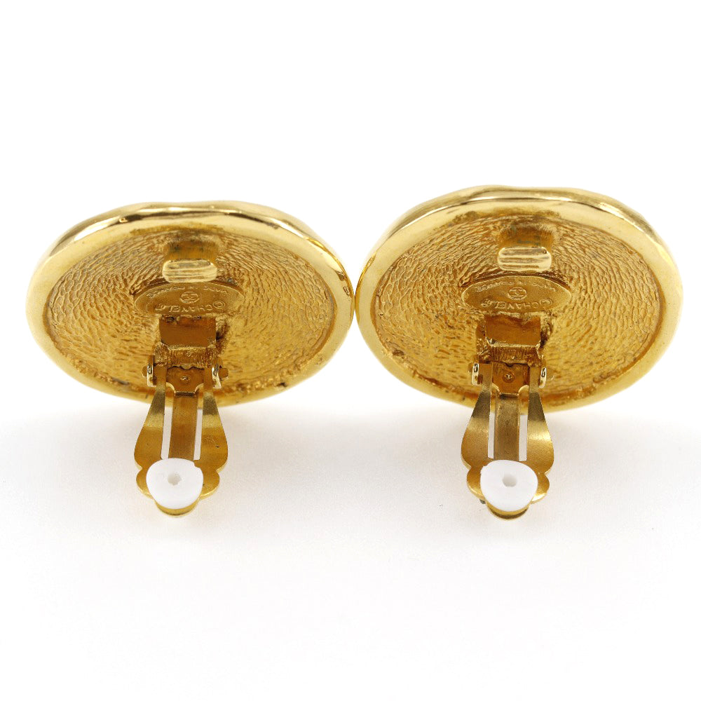 Chanel Gold Plated Earrings