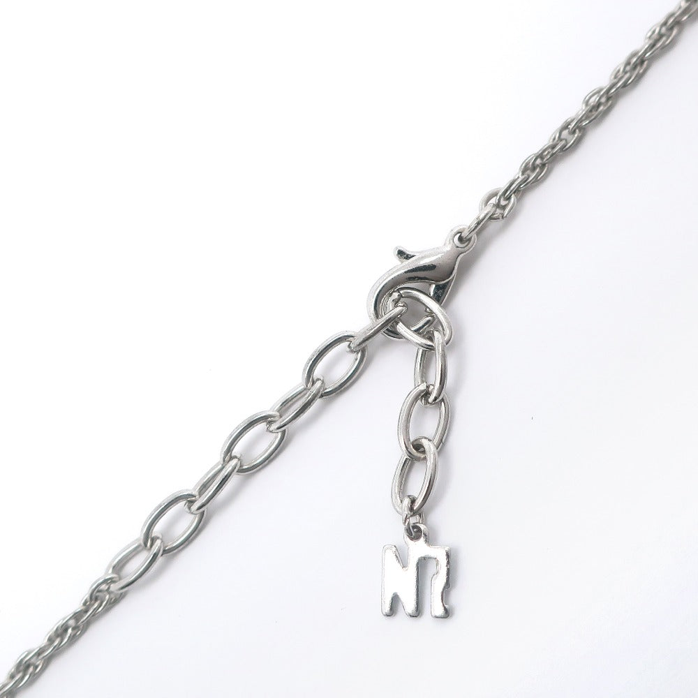 Nina Ricci Logo Silver Necklace