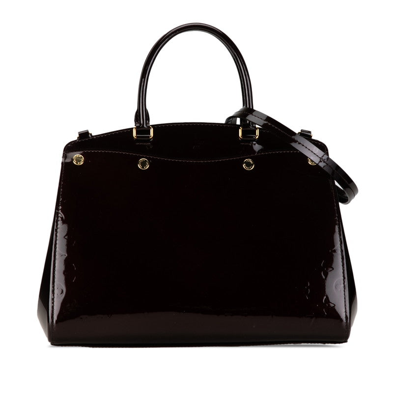Louis Vuitton Brea MM Leather Handbag M50784 in Excellent condition