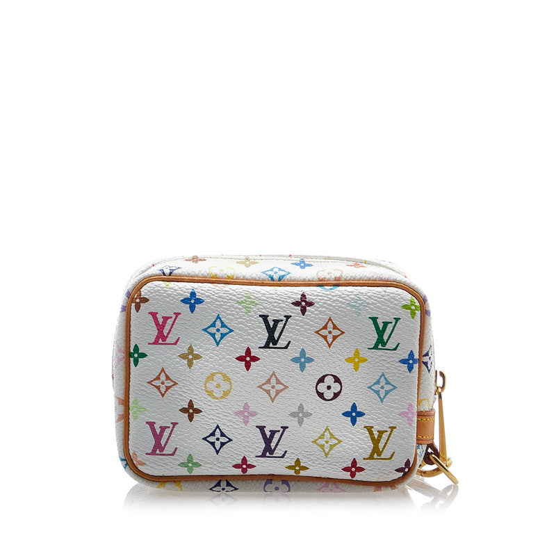 LOUIS VUITTON white monogram multicolore Wapity wrist bag
